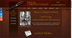 Desktop Screenshot of nealcassadyestate.com